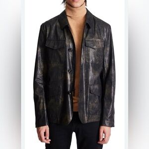 Faux leather jacket / blazer - Paisley & Gray slim fit  men's  size S/P